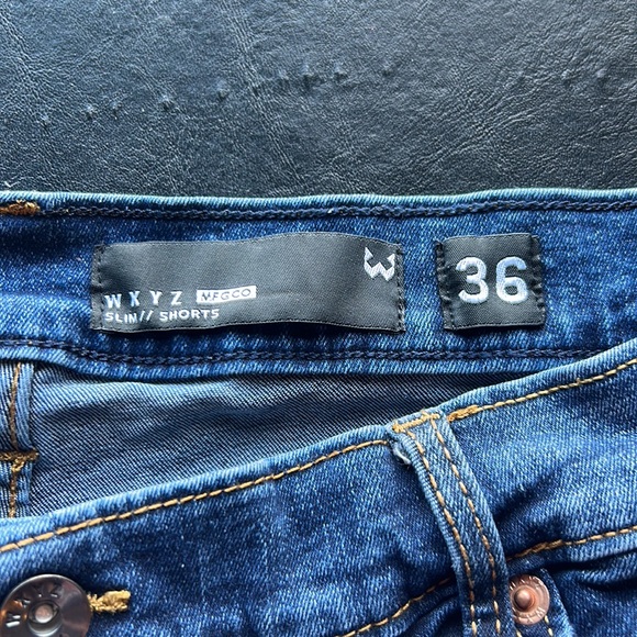 WXYZ Size 36 Jean Shorts - Picture 2 of 3